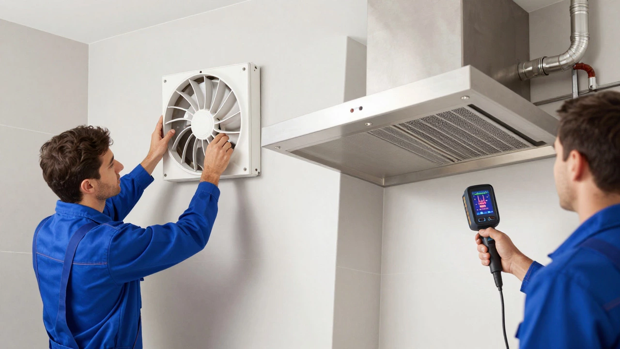 Comparison of simple fan swap vs complex HVAC ventilation setup